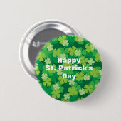 St. Patrick's Day Button (Vorne & Hinten)