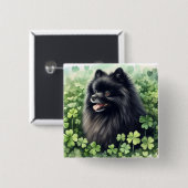 St. Patricks Day Button (Vorne & Hinten)