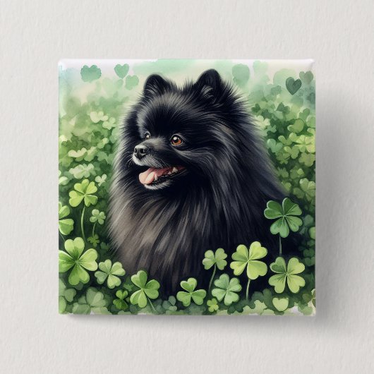 St. Patricks Day Button (Vorderseite)