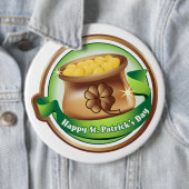 St Patrick's Day Button/Clovers Button (Beispiel)