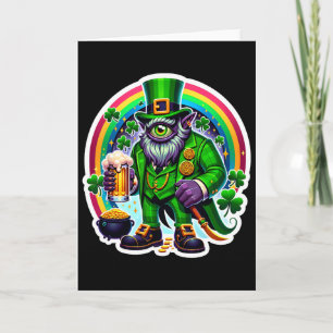St. Patricks Day Bylor des Bösen Blicks Irischer D Karte