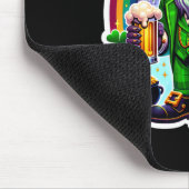 St Patricks Day Bylor des Bösen Blicks Irischer Dä Mousepad (Ecke)