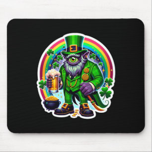 St Patricks Day Bylor des Bösen Blicks Irischer Dä Mousepad