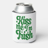 St Patrick's Day Can Cooler Dosenkühler (Kanne Rückseite)