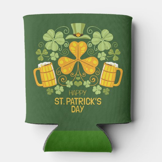St Patrick's Day Can Cooler Dosenkühler (Rückseite)
