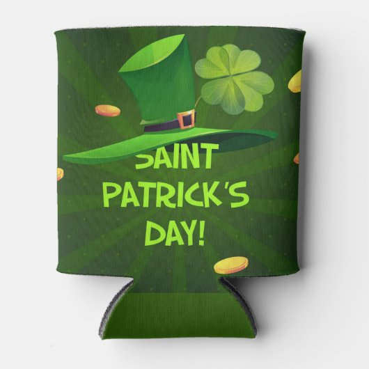 St Patrick's Day Can Cooler Dosenkühler (Vorderseite)
