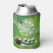 St Patrick's Day Can Cooler Dosenkühler (Kanne Vorderseite)