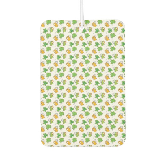 St Patrick's Day Car Freshener Autolufterfrischer (Vorderseite)