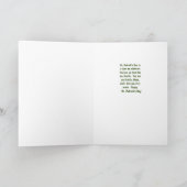 St. Patrick's Day Card für die Mama Karte (Innenseite)
