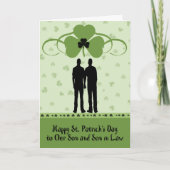 St. Patrick's Day Card für Sohn und Sohn im Jura Karte (Vorderseite)
