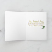 St. Patrick's Day Card Karte (Innenseite)