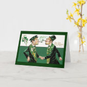 St. Patrick's Day Card Karte (Gelbe Blume)