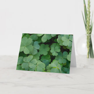 St. Patrick's Day Card Karte