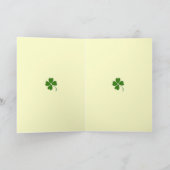 St. Patrick's Day Card Karte (Innenseite)