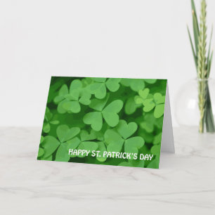 St. Patrick's Day Card Karte