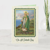 St. Patrick's Day Card mit Gebet und Vers im Inner Karte (Vorderseite)