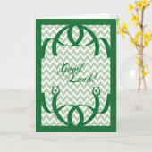 St. Patrick's Day Card Religious Viel Glück Karte (Gelbe Blume)