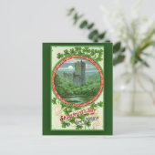 St. Patrick's Day Cards mit Irish Castle Postkarte (Stehend Vorderseite)