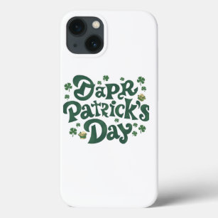 St Patrick's Day Case kompatibel mit iPhone 13,