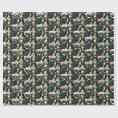 St. Patrick's Day Cat Geschenkpapier (Flach)