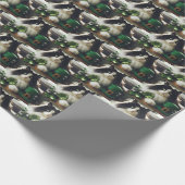 St. Patrick's Day Cat Geschenkpapier (Ecke)