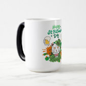 St. Patrick's Day Cat - Holiday - Design Verwandlungstasse (Vorderseite Links)