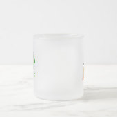 St. Patrick's Day Cat Mattglastasse (Mittel)