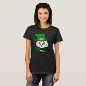 St Patrick's Day Cat Niedlich St Paddys Dat Cat T-Shirt (Vorne ganz)