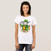 St. Patrick's Day Cat T-Shirt (Vorne ganz)
