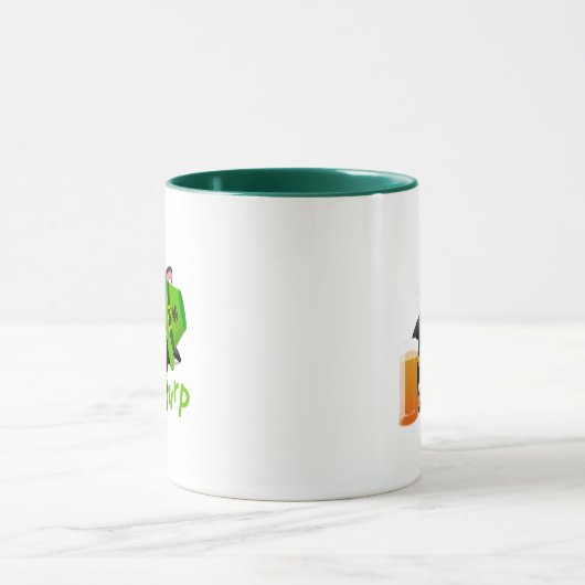 St. Patrick's Day Cat Tasse (Zentrum)