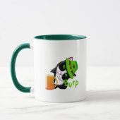 St. Patrick's Day Cat Tasse (Links)