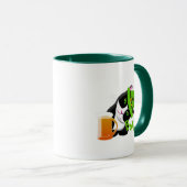 St. Patrick's Day Cat Tasse (VorderseiteRechts)