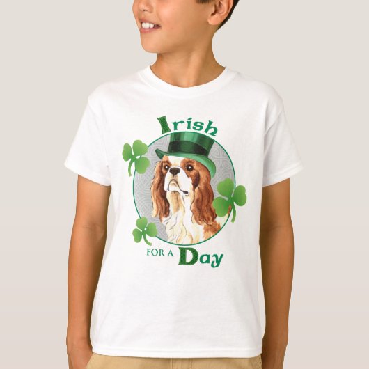 St. Patrick's Day Cavalier T-Shirt (Vorderseite)
