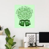 St. Patrick's Day Celebration Art Poster Print (Heimbüro)