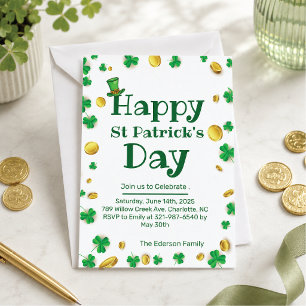 St. Patrick's Day Celebration Einladung