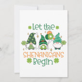 St Patricks Day Celebration Party Einladung (Vorderseite)