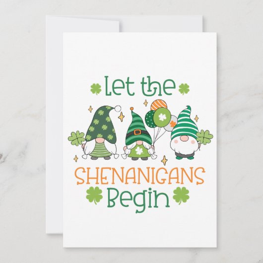 St Patricks Day Celebration Party Einladung (Vorderseite)