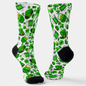 St. Patrick's Day Celebration Socken (Gewinkelt)