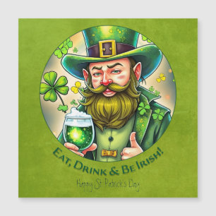 St. Patrick's Day Celebration - Toast to Happine Magnetkarte