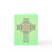 St. Patrick's Day Celtic Cross Card