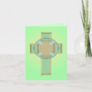 St. Patrick's Day Celtic Cross Card Karte