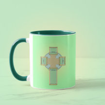 St. Patrick's Day Celtic Cross Tasse