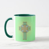 St. Patrick's Day Celtic Cross Tasse (Links)