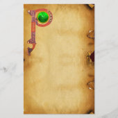 ST PATRICK'S DAY CELTIC P MONOGRAM MIT KLEEBLATT BRIEFPAPIER (Vorderseite)