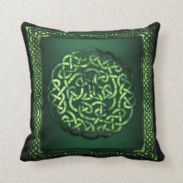 St. Patrick's Day - Celtic Pattern Round/SqFrame Kissen