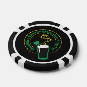 St Patricks Day Certified Shenanigans Luck Pokerchips (Einzeln)