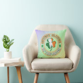 St. Patrick's Day Charm Niedliche Klee im Patch Kissen (Stuhl )