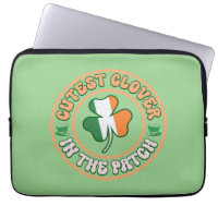 St. Patrick's Day Charm Niedliche Klee im Patch
