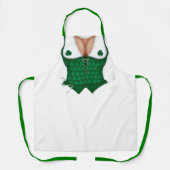 St. Patrick's Day Cheeky Irish Waitress Schürze (Vorderseite)