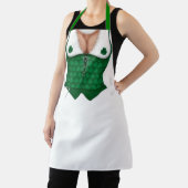 St. Patrick's Day Cheeky Irish Waitress Schürze (InSitu)